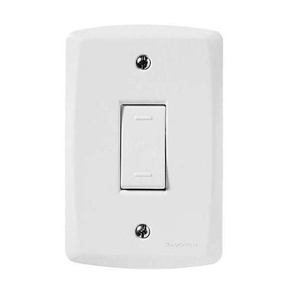 Imagem de Conjunto Montado Lux² 4x2 1 Interruptor Paralelo 10A 250V Vertical Tramontina