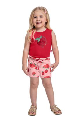 Imagem de Conjunto Morangos para Menina Bee Loop