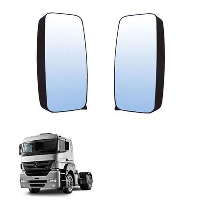 Imagem de Conjunto Retrovisor Mb Axor Atego 2016 2017 2018 Par LD LE