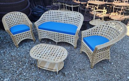 Imagem de Conjunto Sofá Poltronas Area Externa Interna 