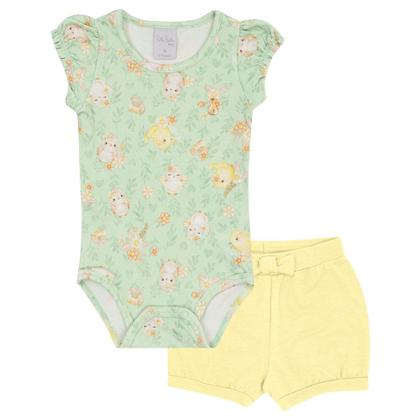 Imagem de Conjunto Verde Bebê Pulla Bulla Menina - 53222-1264