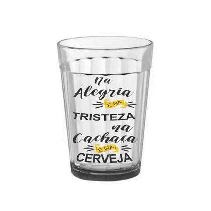 Imagem de Conjuto kit 10 Copos Americano Personalizado 190 ml de Vidro para Bares e restaurantes