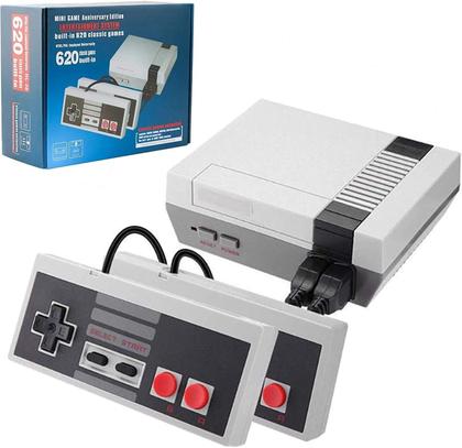 Imagem de Console de videogame TLCRETE Classic Retro com 620 jogos +2 Ctrl