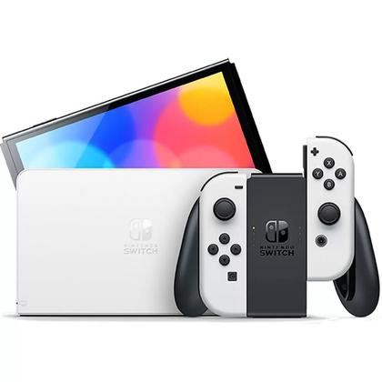 Console Nintendo Switch Lite com Tela 7 OLED 64GB Branco