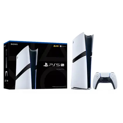 Imagem de Console PlayStation 5 Pro 2tb 4k Branco Sony Ps5 Digital