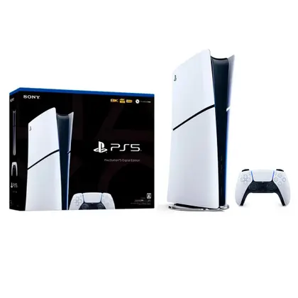 Imagem de Console Sony PlayStation 5 Slim Digital 825 GB DualSense Branco