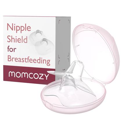 Imagem de Contact Nipple Shields Momcozy 100% silicone de qualidade alimentar