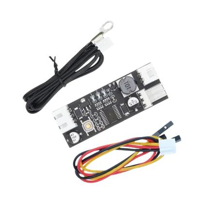 Imagem de Controlador De Velocidade De Ventilador PWM 12V 0.8A Com Controle De Temperatura Para Chassi De PC E