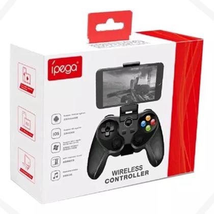 Imagem de Controle Joystick Sem Fio Ipega Pg-9076 Bluetooth Wi-fi Pc Preto PG-9076