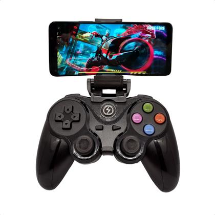 Imagem de Controle Manete Gamepad Bluetooth Compatível Android Ios Pc