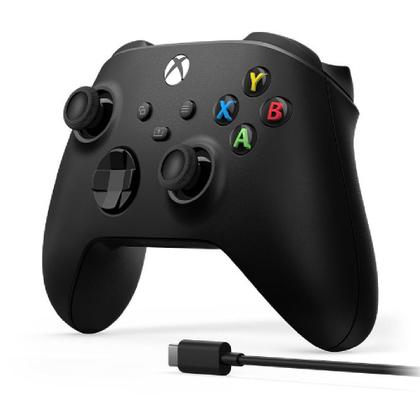 Imagem de Controle Microsoft Xbox Sem Fio Preto