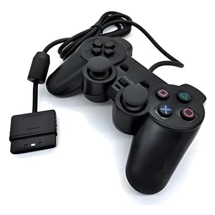 Imagem de Controle Para Ps2 Joystick Com Fio e Analógico Dualshock