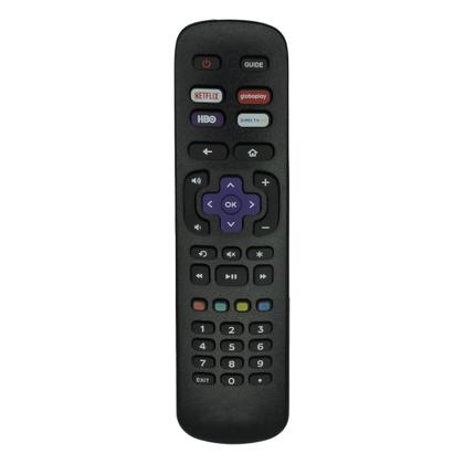 Imagem de Controle Remoto Compatível Com Smart Tv Semp Roku Globo Play Netflix HBO 