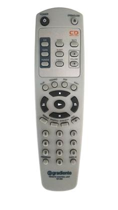 Imagem de Controle Remoto Para Som MiniSystem Original Gradiente Ga-200 As-200 Ga200 As200 Ga 200 As 200