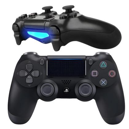 Imagem de Controle sem fio Joystick Wireless Ps'4ª Geração PC e TV Smart console Nova Geração 2024 Doubleshock Sensibilidade suave original Anti imputlag