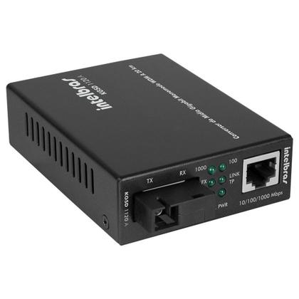 Imagem de Conversor de midia intelbras kgsd 1120a gigabit ethernet monomodo 20 km wdm (7896637666824)