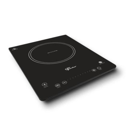 Imagem de Cooktop indução 1 boca fischer vitrocerâmica 1q preto 127v