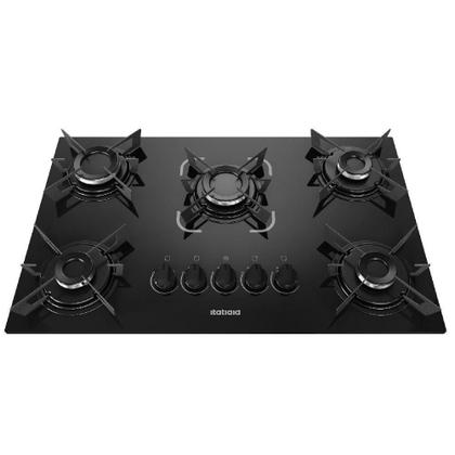 Imagem de Cooktop itatiaia electra 5 bocas vidro preto bivolt (3700000352)