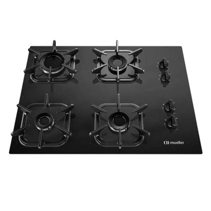 Imagem de Cooktop Mueller 4 Bocas Com Queimador Ultra Chama G5