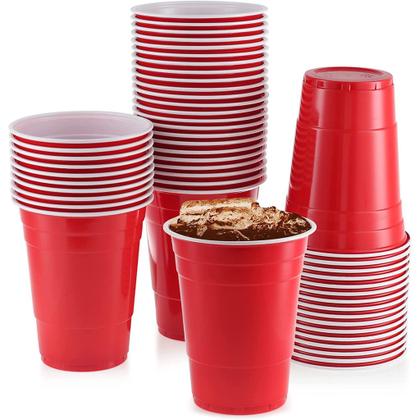 Imagem de Copo para Festa Halloween RED CUP 400ml Vermelho- Kit 25un
