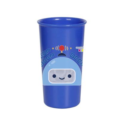 Imagem de Copo Robots Azul 340ml