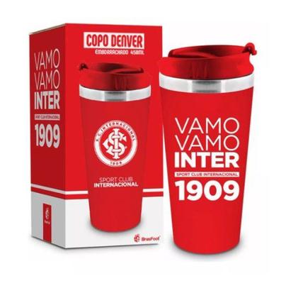 Imagem de Copo Térmico Inox Emborrachado Internacional 450ml