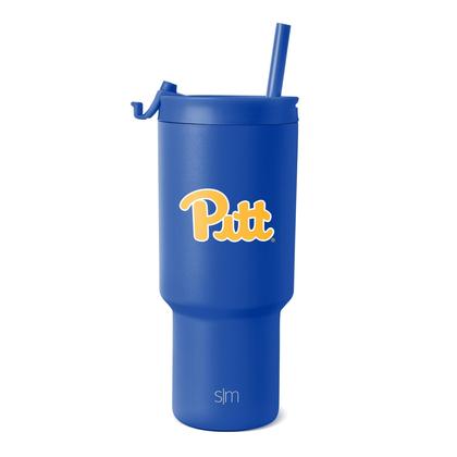 Imagem de Copo Térmico Simple Modern Pittsburgh Panthers 900ml - Aço Inoxidável
