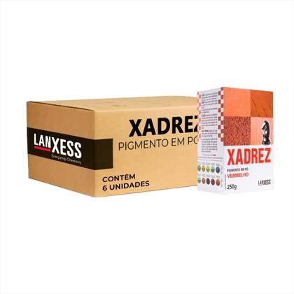 Imagem de Corante Pigmento Pó Xadrez 250g Kit C/6 Varias Cores