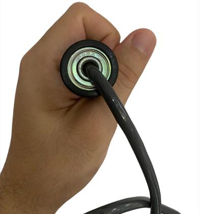 Imagem de Corda de Pular Com Rolamento Profissional Vollo VLS3118 275cm Em PVC