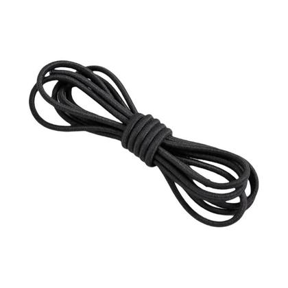 Imagem de Corda Elástica Redonda Preta E Branca De 1-10mm Alta Elasticidade Banda De Borracha De Látex Para