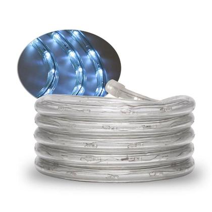 Imagem de Corda Luminosa Taschibra Led Pro 13mm 2 Fios 30 Leds 220v 30 Metros 6500k Frio