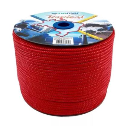 Imagem de Corda Trançada PP 8mm Vermelho 1Mt