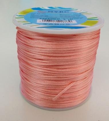 Imagem de Cordão Fio Cetim Seda Rabo Rato Rolo 100 Metros 1 Mm