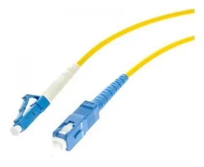 Imagem de Cordão patch cord SC/UPC - LC / UPC 3.0 MM 3 M SIMPLEX MONOMODO