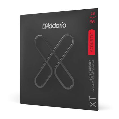 Imagem de Cordas D'Addario XT XTABR1356 Medium 13-56 para guitarra acústica