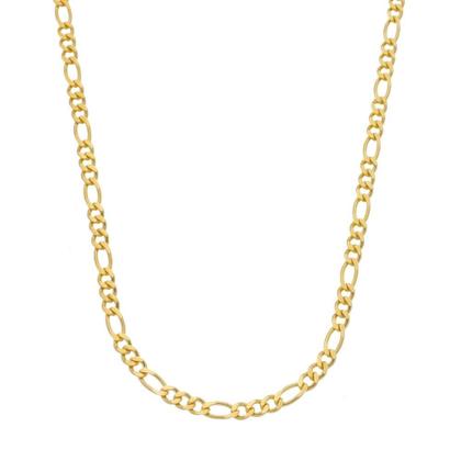 Imagem de Corrente Dourada Masculina Elo 3 por 1 - 4mm