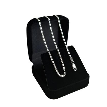 Imagem de Corrente Grumet 60cm - 2mm em Prata 925 Escama Peixe Italiana