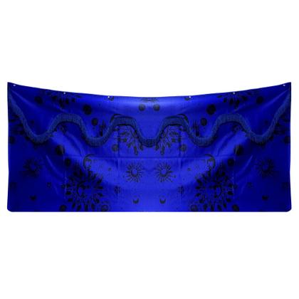 Imagem de Cortina cetim traseira cabine caminhão mb 709 1113 1418 1620