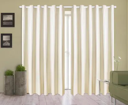 Imagem de Cortina Corta Luz 2,50m X 2,20m 100% Blackout PVC Palha Para Sala Ou Quarto Para Varão Simples