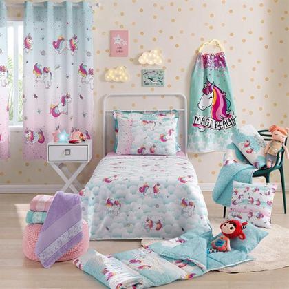 Imagem de Cortina Infantil Londres Santista Magic