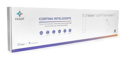 Imagem de Cortina Inteligente Motorizada Wi-Fi 4.2M Com Controle Remoto Alexa Google App Celular Smart Home