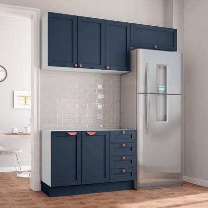 Imagem de Cozinha Modulada 3 Peças Sem Tampo 2 Aéreos 1 Balcão CabeCasa MadeiraOriginals