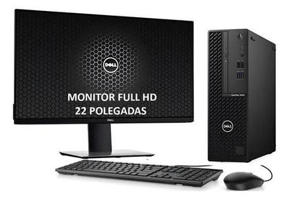 Imagem de Cpu Dell 3080 Core I5 10ger 16gb 1tb Ssd Win11 Monitor 22pol