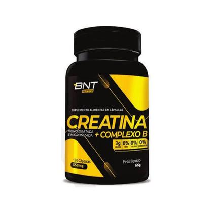 Imagem de Creatina + Complexo B Micronizada 120 Cápsulas 550mg