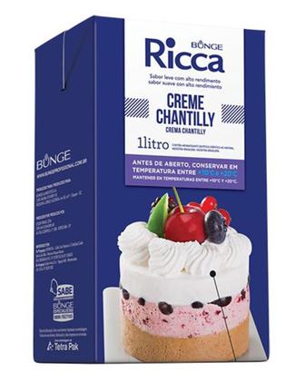 Imagem de Creme Chantilly Ricca Caixa 1l