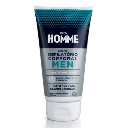 Imagem de Creme Corporal Depilatório Masculino 150g - Depil Bella