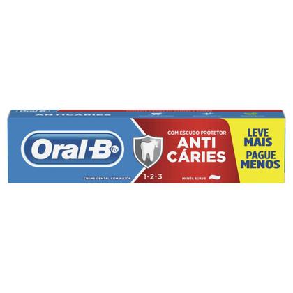 Imagem de Creme Dental Oral-B 123 Anticáries 150g