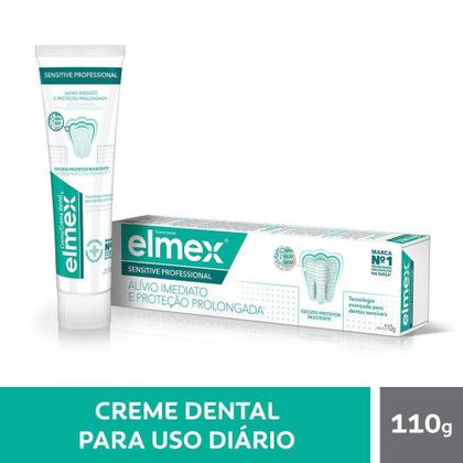 Imagem de Creme Dental para Sensibilidade Elmex Sensitive Professional 110g