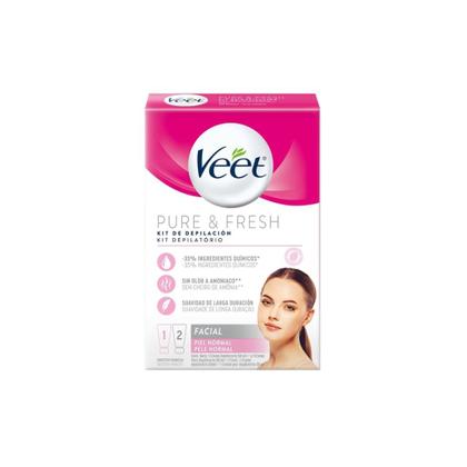 Imagem de Creme Depilatorio Veet 50ml Facial+Creme Pos Dep 50ml