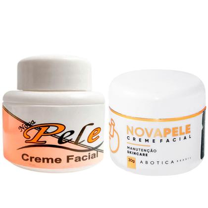 Imagem de Creme Facial Nova Pele Para Manchas + Creme Manutenção Nova Pele